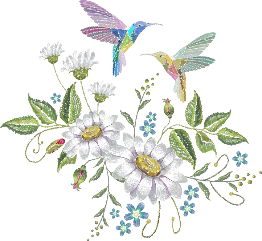 Flowers and Birds